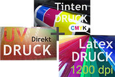 Tinten Latex uv direktdruck digitaldruck fedor reklame muenchen 2014 kempten